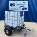 Side view of New Maple 1000 Litre Water Bowser trailer
