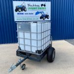 Front view of New Maple 1000 Litre Water Bowser trailer