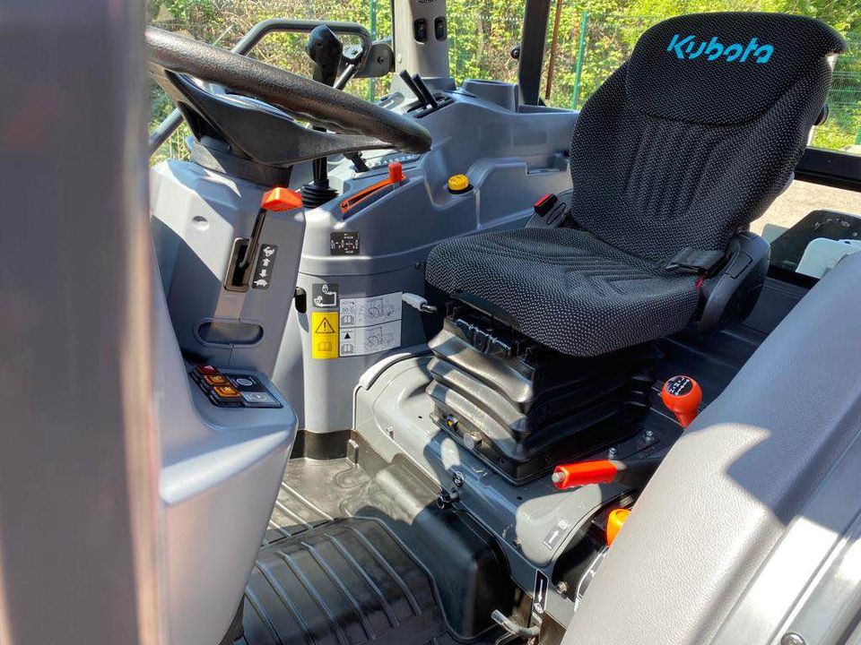 Inside cab of Kubota L2602 HST 4WD Tractor with Cab