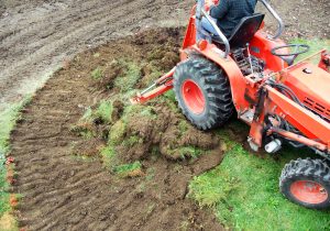 Compact Tractor Landscaping