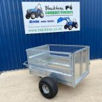 Side view of New Beaconsfield General Purpose Trailer with Extension Mesh Sides