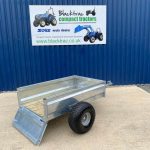 Rear view of New Beaconsfield General Purpose Trailer with trailer tailgate down