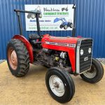 Front view of Massey Ferguson 240 Compact Tractor