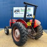 Rear view of Massey Ferguson 240 Compact Tractor