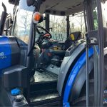 Close up of cab of New Solis 90 Shuttle XL 4WD Tractor with Cab