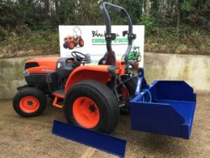 compact tractor transport boxes