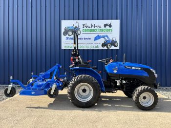 New Solis 16 4WD Compact Tractor with FREE Worldtrac 4ft Finishing Mower