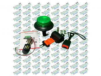 Green Flashing Beacon Kit (Seatbelt Warning Kit)
