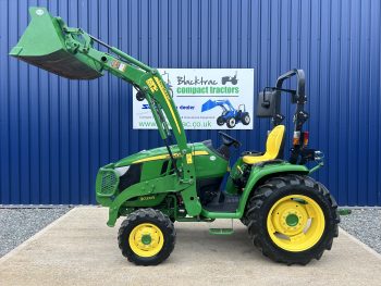John Deere 3033R HST 4WD Compact Tractor with Front Loader & Bucket