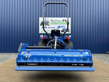 New Worldtrac 197 Heavy Duty Hydraulic Offset Flail Mower for Compact Tractor