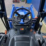 View of cab layout of new Solis 26HST (Hydrostatic) Compact Tractor with Cab, Loader & Grab Bucket