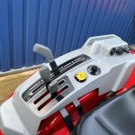 Close up of the control levers on the Massey Ferguson 1740M 4WD Compact Tractor