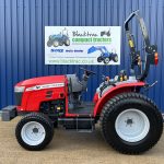 Side view of Massey Ferguson 1740M 4WD Compact Tractor
