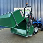 Rear view Side view of Major MJ29-153 High Tip Flail Collector