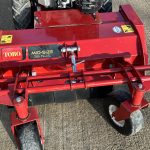 View of the flail on the Toro Mid-Size 36" Pedestrian Commercial Flail Mower