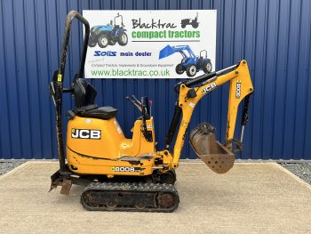JCB 8008 CTS Mini Digger with 3 Buckets