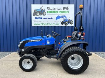Used Solis 20 4WD Compact Tractor on Turf Tyres