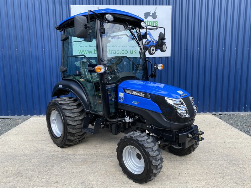 Solis 26HST cab features