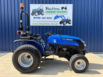 Used Solis 26M 4WD Compact Tractor on Turf Tyres
