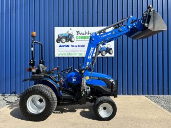 Used Solis 26M 4WD Compact Tractor with Front Loader & 4:1 Bucket