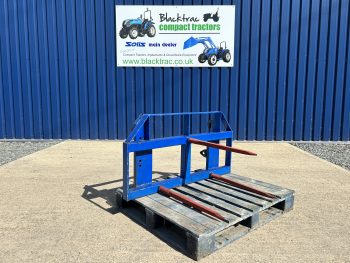 Used Front Loader Bale Spike on Euro Brackets