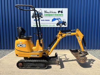 JCB 8008 CTS Mini Digger with 3 Buckets