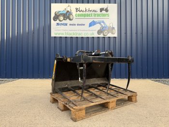 Used JCB Front Loader Hydraulic Muck Grab on Euro Brackets