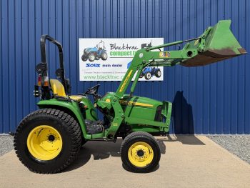 John Deere 3036E HST 4WD Compact Tractor with Front Loader & Bucket