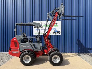 Loadtrac DY35 4WD Articulated Loader with Bucket & Pallet Forks