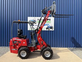 Loadtrac DY25 4WD Articulated Loader with Bucket & Pallet Forks