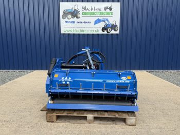Used Worldtrac 137 Heavy Duty Hydraulic Offset Flail Mower for Compact Tractor
