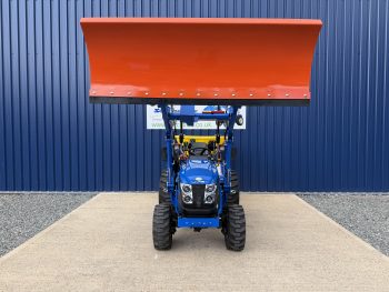 New DW Tomlin 1.65m Heavy Duty Front Mounted Snowplough To Suit Solis Loader