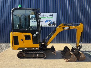 JCB 15C-1 Mini Digger with 3x Buckets