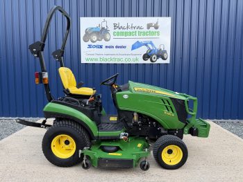 John Deere 1026R HST 4WD Compact Tractor with John Deere 60" Mid Mounted Deck