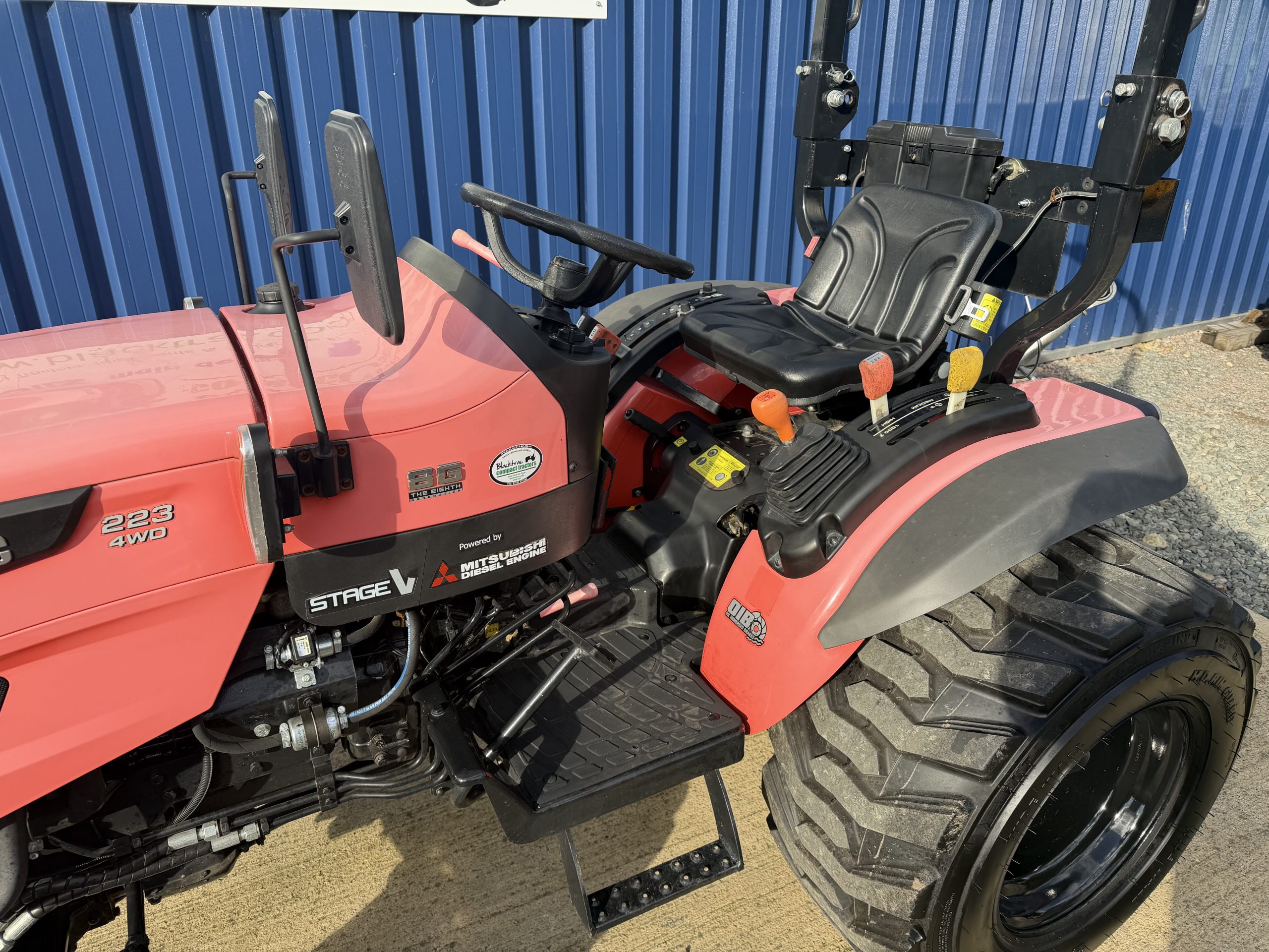 Small Trscctor Solis 26 Used Compact Tractor - Blacktrac Compact Tractors
