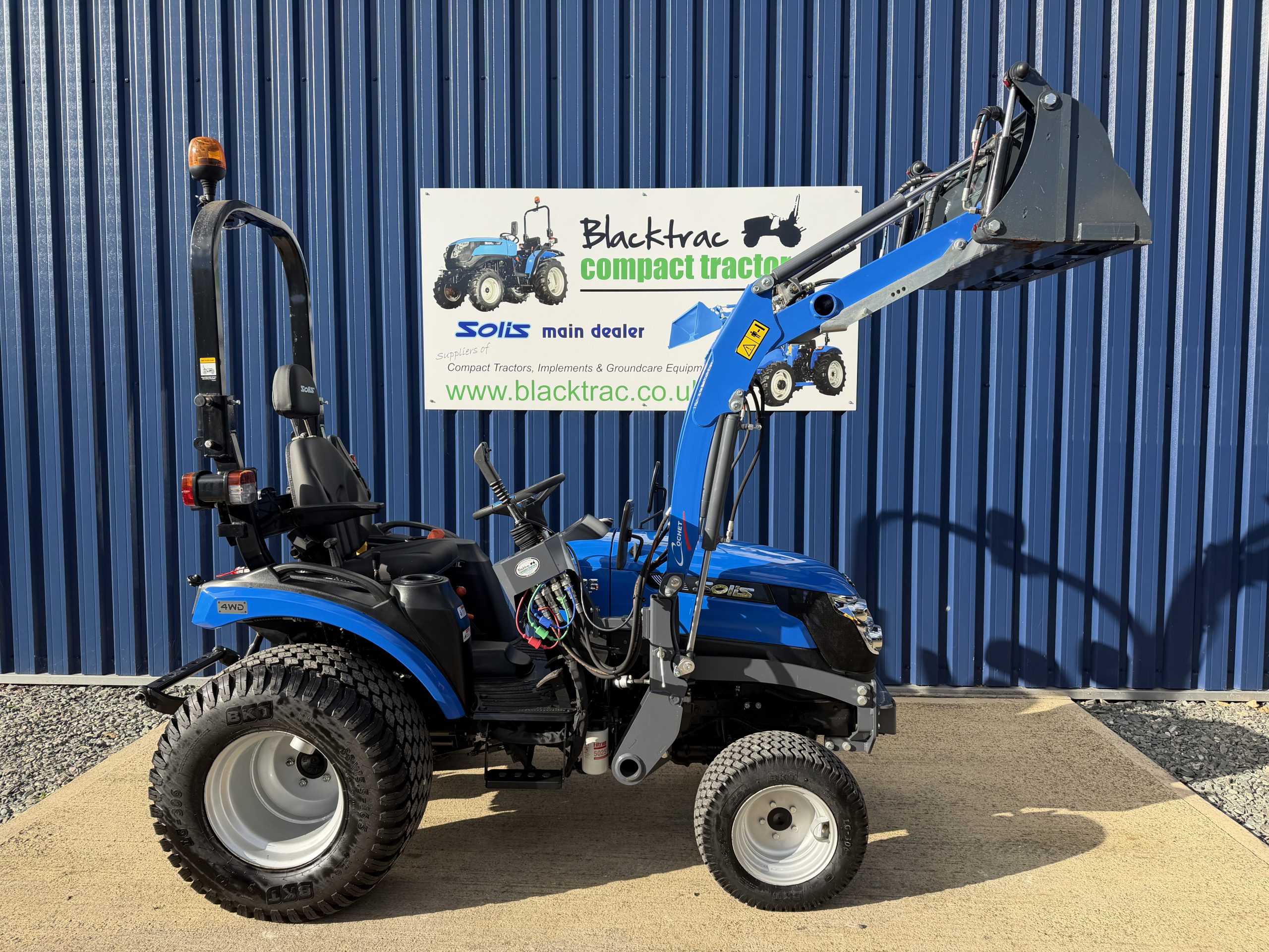 Used Loader Buckets Used Solis 26 HST Compact Tractor with Loader - Blacktrac Compact Tractors